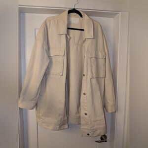 OAK + FORT Off-White Jacket
